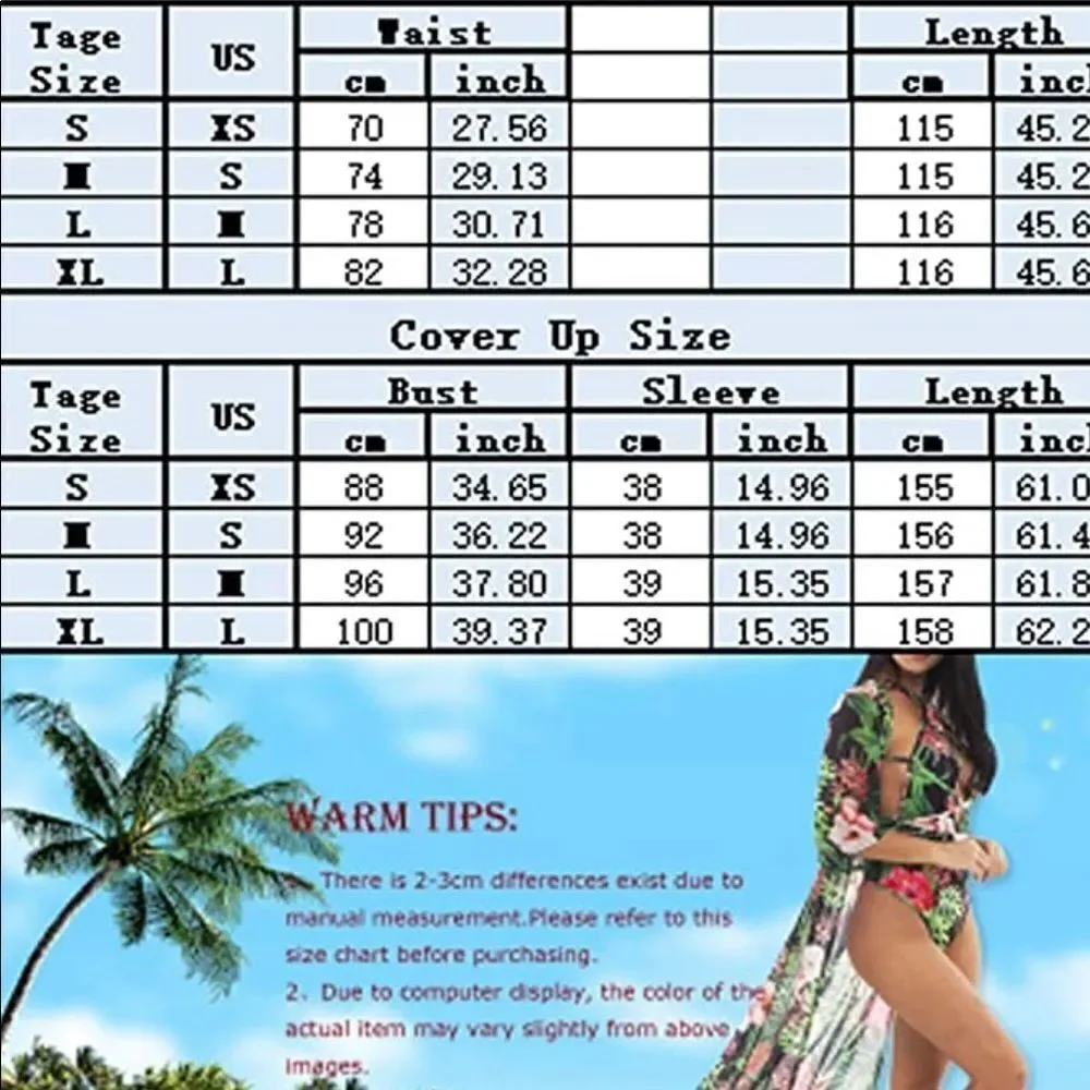 Black bathing suit with leopard print cover up excellent quality - Picture 5 of 9